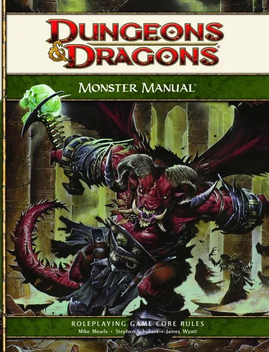 Image for D&D 4e Monster Manual